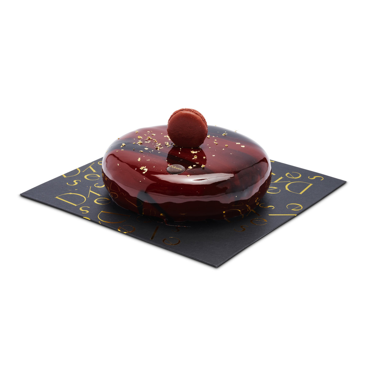 Large Louvre cherry chocolate cake