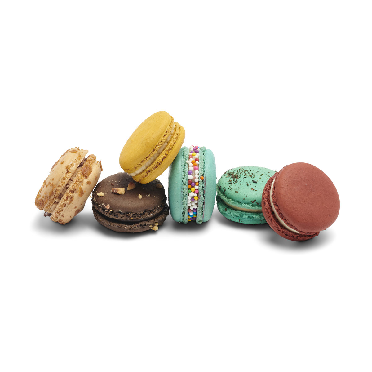 Bag of six assorted Delysées macarons