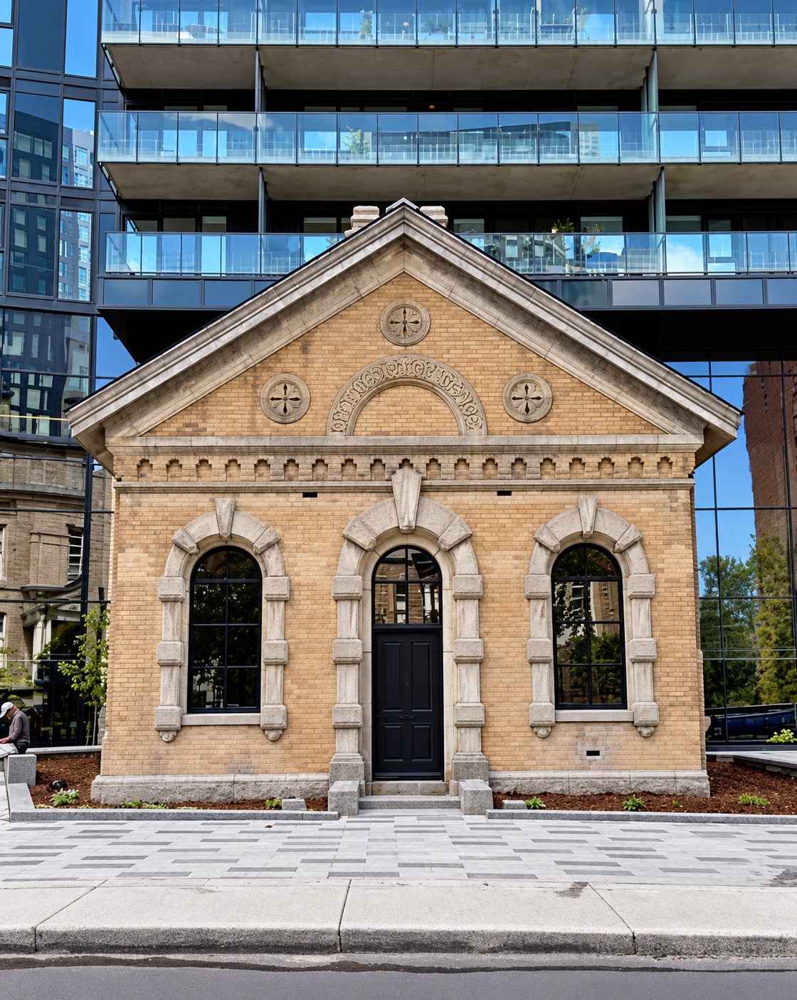 The restored former City Registry Office in present-day Ottawa